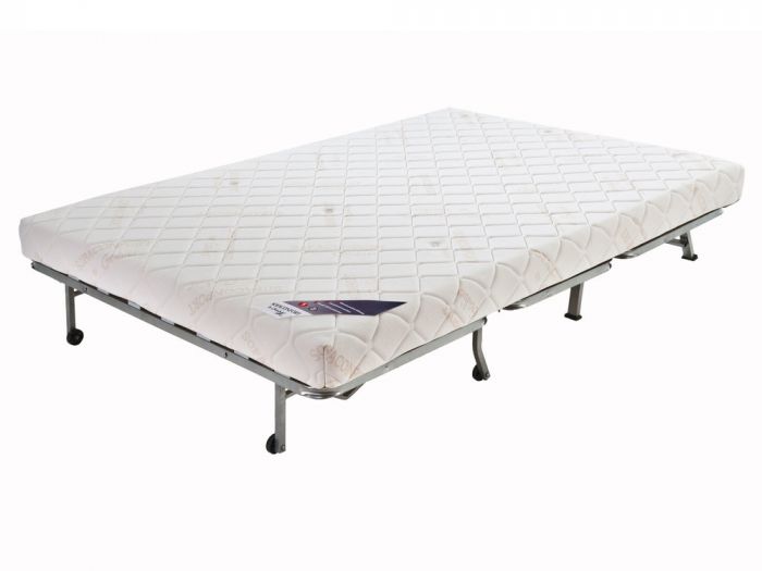 bz canapé lit matelas plié en trois  ouvert en lit